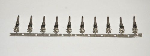 Deutsch dtp genuine connector 10-12 awg stamp pins (10 pcs, made in usa)