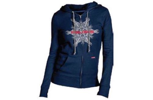 Polaris women's navy blue northwood sweatshirt hoodie 286405402 small