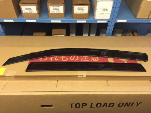 Subaru genuine 2014-2016 forester side window deflectors (p/n f0010sg600)