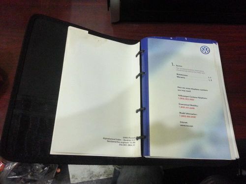 Volkswagen passat owners manual  2000