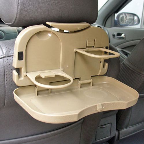 Portable car multifunctional tray/food meal table/drink holder stand