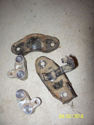 Oem factory 00-06 honda trx350 trx350te rancher handlebar clamps