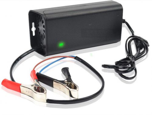 12v  10a lead-acid battery charger smart chip ac 100v-240v to dc 12v