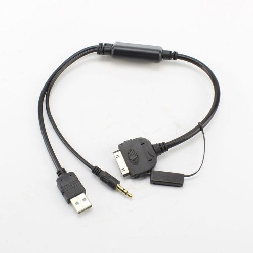 Ipod iphone 4/4s bmw idrive ipad usb aux cable adapter mp3 mp4 player
