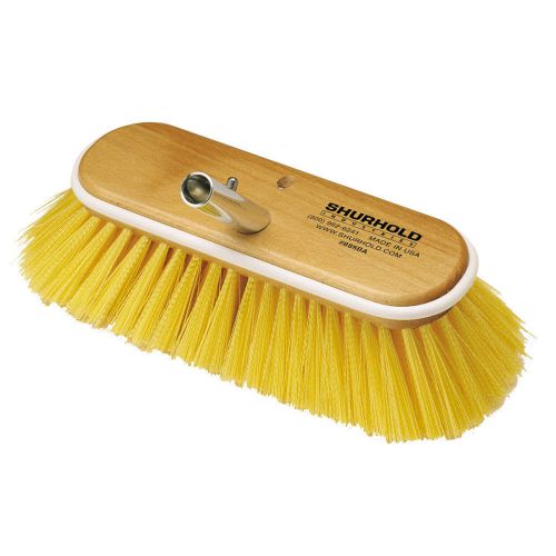Shurhold 10" polystyrene medium bristle deck brush -985