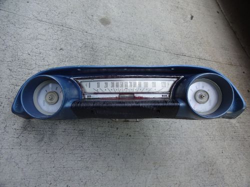 Ford galaxie instrument cluster speedometer feul tempature gauge odometer nr