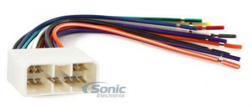 Scosche fd02rb reverse wire harness connect factory stereo to 1992-up hyundai