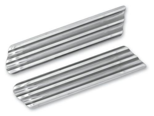 Saddlebag latch delete plates covingtons chrome c1007-c