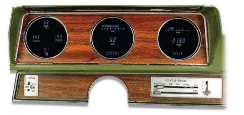Dakota digital 70 71 72 olds oldsmobile cutlass &amp; 442 gauge cluster vfd3-70o-cut
