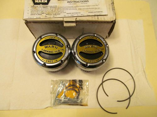 Warn 20990 locking hubs 4x4 1/2 ton internal 19 spline dana 44