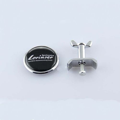 45mm front flat hood bonnet emblem badge logo for mercedes benz c e s clk class