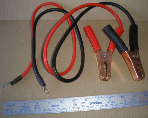 Car 12v 70A 870W Inverter Power-Supply Cable 8mm² 8AWG (8mm rings to crocs) 1m, US $, image 1