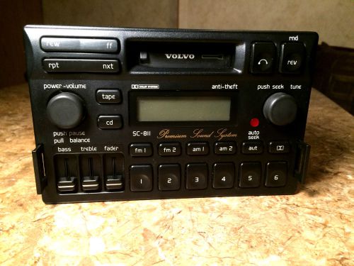 1995 1996 1997 volvo 850 premium sound am fm radio cassette player factory oem