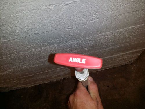 A2844 78&#034; angle cable fisher plow  with t handle