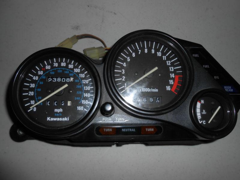 1991 kawasaki zx600d  gauges