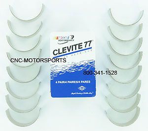 Clevite &#034;77&#034; cb1663h connecting rod bearings sb chevy using 1.889 honda journal