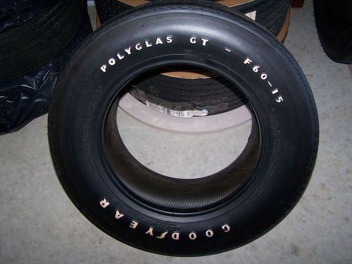 Goodyear polyglas f60-15 tire 1970 boss 302/429 mustang &amp; 1971 boss 351 429 cj
