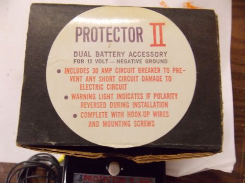 Dual battery kit protector 2 blackstone mfg. 12 volt