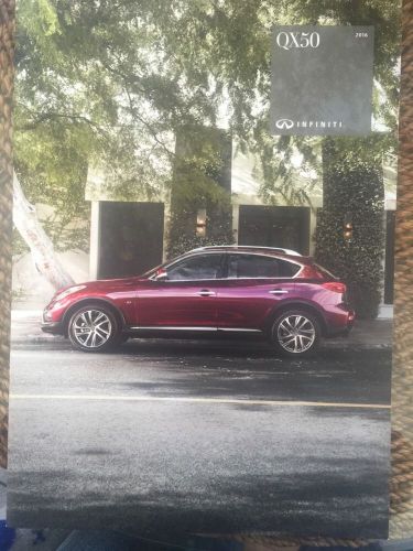 2016 infiniti qx50 brochure