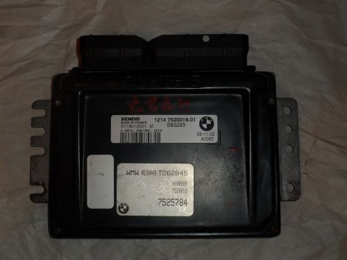 03 mini cooper bmw engine management computer s118012001m 1214752001901