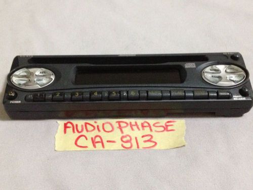 Audiophase  radi0  cd faceplate only model ca-813  ca813  tested good guaranteed