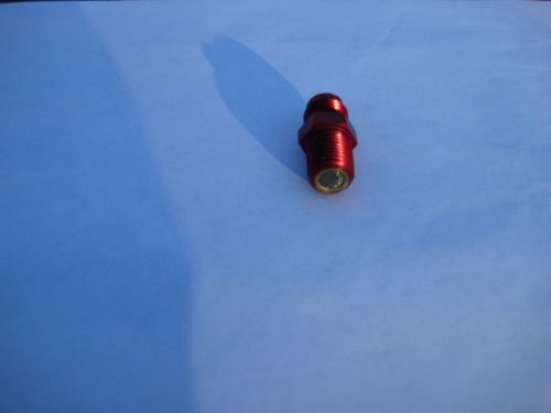 Nos/nitrous/nx/zex/edelbrock/ 4an x 1/4" big/pro shot fuel filter fitting #15561