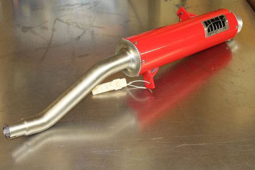 Hmf performance series exhaust red honda rancher 420 trx420 2007-2008