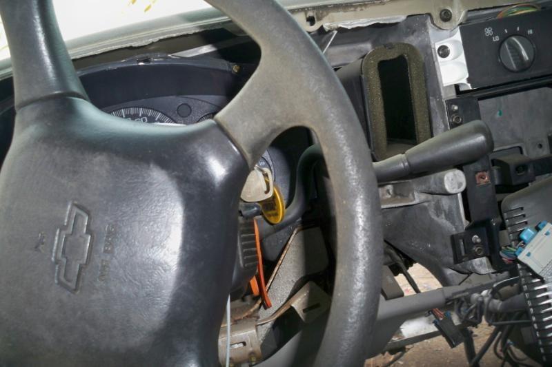 01 express 1500 steering column column shift exc. cutaway w/o tilt c001na