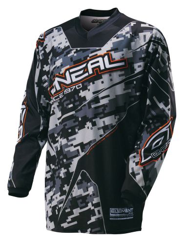O'neal mens element digi camo black jersey size x-large