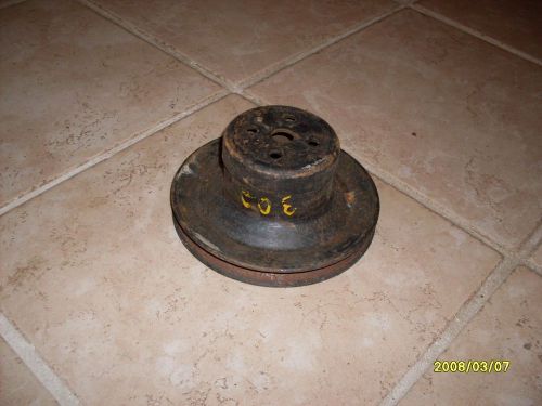 1972 ford mustang torino 302 351 400 w/ ac oem 1 groove water pump pulley 73 74