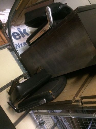 1965 1966 1967 mustang seat pair color black