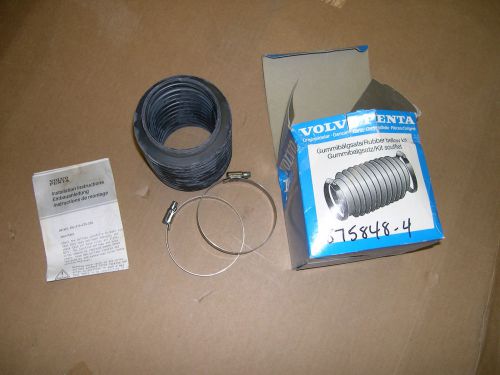 Volvo penta aq200/250/270/275/280/290 exhaust bellows &amp; clamp kit, p/n 875848-4
