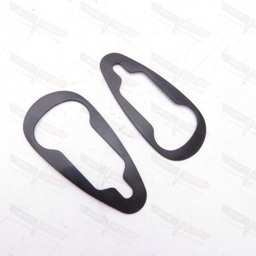 Corvette convertible new soft top rear latch plastic gasket pair 1963-1967