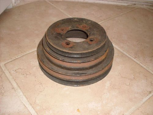 73 ford mustang 302 351 4 bolt 4 groove crank pulley d3de-6312-a3a torino cougar