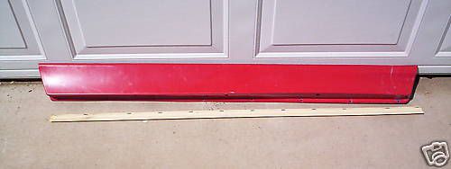 90-91  dodge  daytona  door  ground  effect  lh