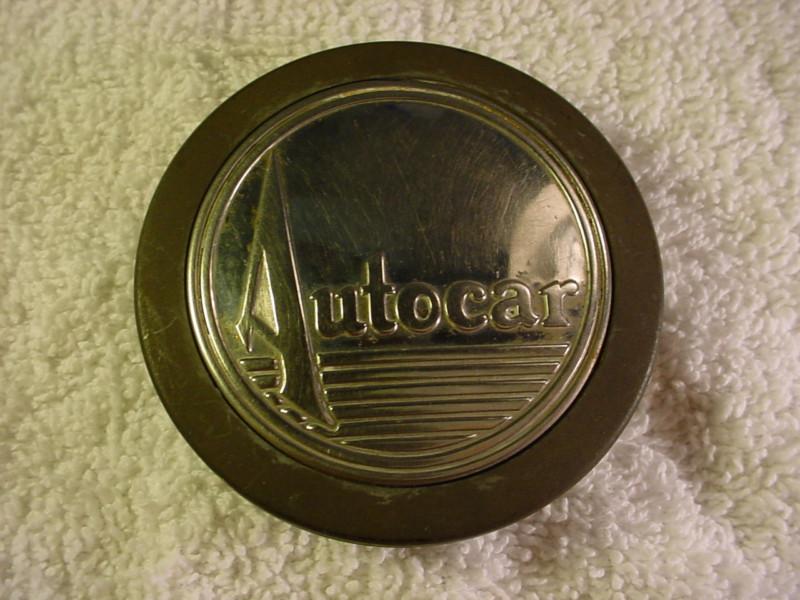 Vintage rare autocar truck bakelite horn button