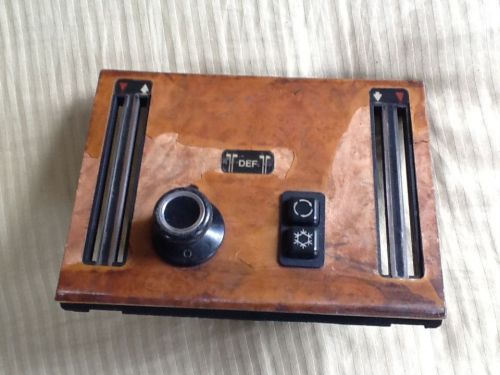 Mercedes euro climate control ac panel 280sl 350sl 280slc 500slc 350slc 500sl