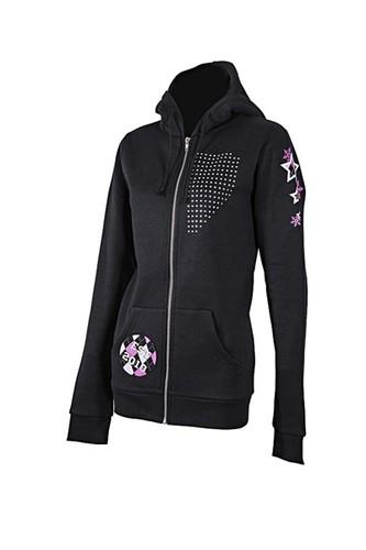 Divas snow gear ladies argyle hoody/hoodie sweatshirt - grey/pink (xs / x-small)