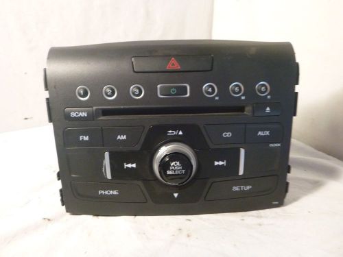 12 13 14 honda crv cr-v radio cd mp3 player 39100-t0a-a120 1xn6 dz289