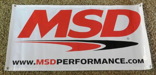 Msd a racing banners flags signs nhra drags nmca offroad hotrods dirt nascar