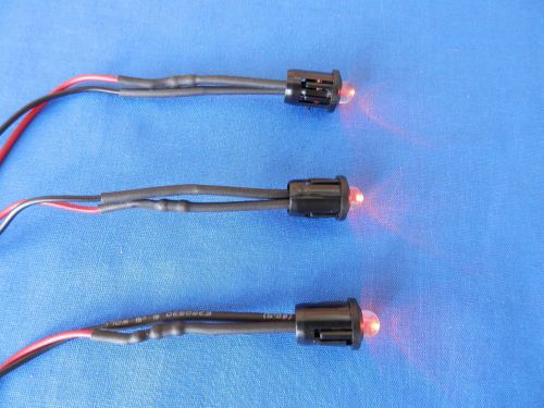 3pk amber  led indicator light hho dry cell hydrogen generator kit sensor switch