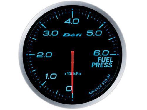 Defi df10303 advance bf gauge blue illumination 60mm fuel pressure