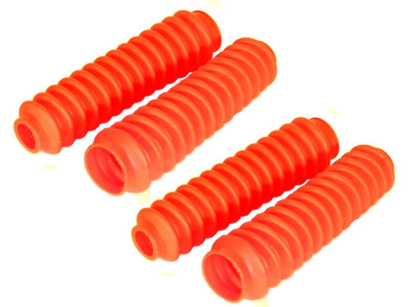 4 shock boots orange fits most shocks for jeep universal off road vehicles