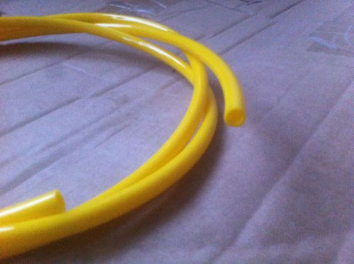 Outboard engine breather pipes &amp; fuel line 5mm id 3/16" bright yellow 1 meter