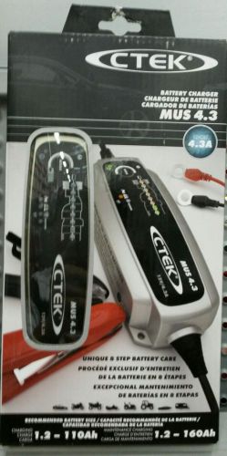 Ctek (56-864) mus 4.3 12 volt fully automatic 8 step battery charger