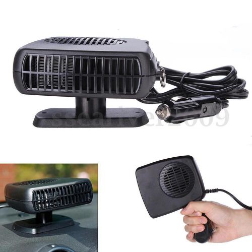 12v diy universal 2-in-1 vehicle car truck interior fan heater cool&amp;defroster