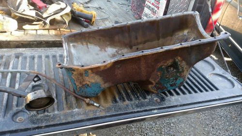 Ford 351m 400 4x4 rear sump oil pan setup