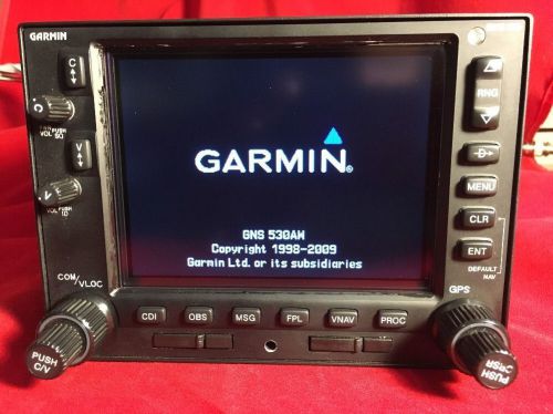 Garmin gns530aw gns530w with high power transmitter 011-01066-00 gns 530w 530aw