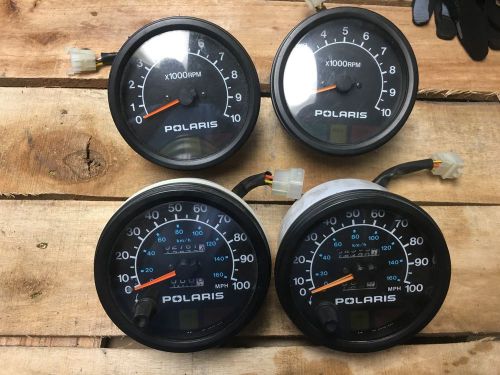 Polaris indy 500 xlt 600 speedometer and tachometers, qty 2 of each!