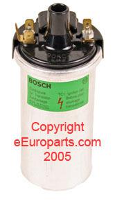New bosch ignition coil 00059 volvo oe 1336137